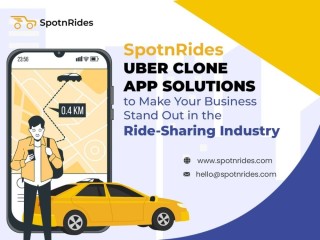 Revolutionize Your Taxi Business with SpotnRides AI Uber Clone App