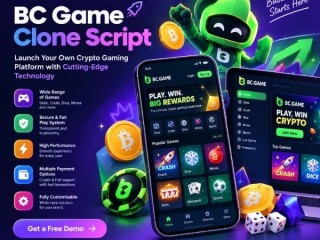BC Game Clone Script to Build a Competitive Online Gaming Platform